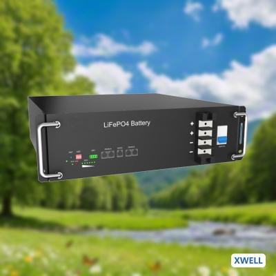 China Low Voltage Rackmount Lifepo4 Lithium Battery Power Reserve For 30kwh & 50kwh for sale