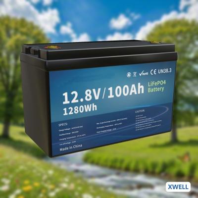 China 12.8V loodzuurvervangende batterij Prismatische cel Te koop