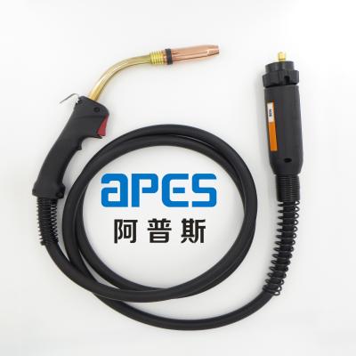 China Binzel Style MIG 36 CO2 Gas Cooled Torch High Quality Euro Adapter Best Excellent Price for sale