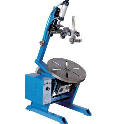 China Building Material Shops Positioner 50kg Pipe Workpiece Welding Machine Rotary Table Lathe Welding Rotary Table for sale