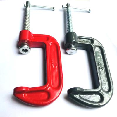 China Assembly Woodworking C Clip G Clamp With Forged Steel Frame All Inch Carpenter Clamp for sale