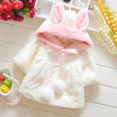 China Anti-Wrinkle Winter Kids Girls Thick Warm Cute Jackets Coats Casual Winter Hooded Coats for sale