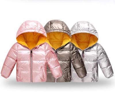 China New Winter Babies' Casual Jackets Anti-wrinkle Deep Coat Girls Warm Winter Toddler Down Coat Hooded Coat for sale