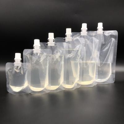 China RTCO China Factory Recyclable Drinks Flasks Liquor Plastic Pouch Flasks Drinkable Concealable Plastic Pouches Alcohol Beverage Flasks for sale