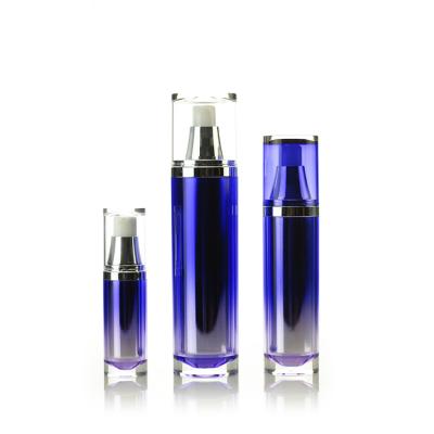 China Cosmetic Acrylic Lotion Pump Bottle Cosmetic Packaging 15/30/50/100/200ml SV for sale