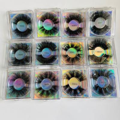 China Seller 3d Mink Eyelashes With High Quality Cruelty Free Good Thick Lash Tray 5d Real for sale