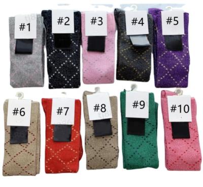 China 100% QUICK DRY cotton fashion gg socks socks tights designer F luxury famous brands for sale