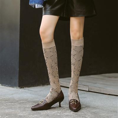 China QUICK DRY gg socks winter ladies new designer luxury socks fashion famous brand socks design for sale