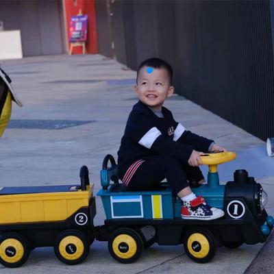 China Ride on Toy New Fashion Children's Super Electric Car Baby Car Toy Kids Ride-on High Electric Ride-on Train for sale