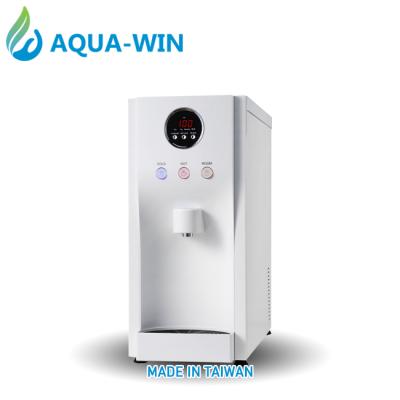 China The cute appearance is just perfect for [Taiwan AQUA-WIN] Counter Top Cold/Hot/Hot Water Dispenser (Built-in 5-Stage RO is optional) for sale