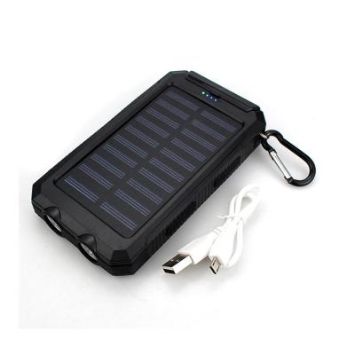 China Outdoor Solar Panel Charge OEM Power Bank 20000mah Branded Solar Charger Power Bank for sale