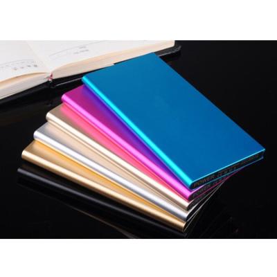 China Best Selling 2020 New Best Gifts Power Bank 10000mAh Support Charging Aluminum Material Power Bank Fast Portable Ultra Thin Power Banks For Smart Phone for sale