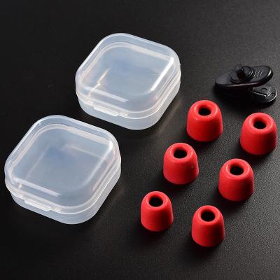 China Earbuds Silicone Memory Foam For Earbuds In-Ear Headphones Bass Memory Sleeves Connected Earbuds Slow New for sale