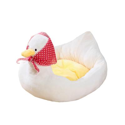 China Sustainable Cute Pet All Season Cat Nest High Rebound Cloud Cotton Cat House Pet Supplies for sale