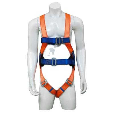 China Construction 5 Point High Strength Polyester Full Body Seat Belt Safety Rope Safety Harness for sale