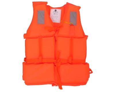 China Water Sports/Marine Life Rescue Keeping Good Quality Oxford Life Vest Jacket Child Thickened Wholesale Life Vest For Work And Water Sports for sale