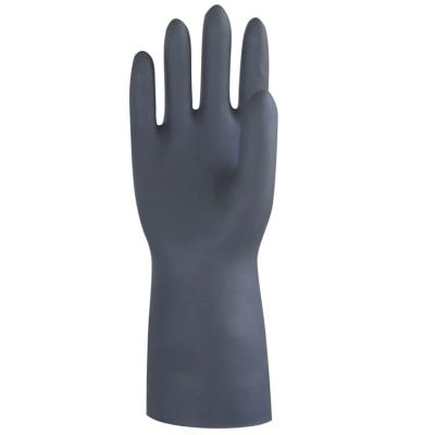 China Chemistry / Daily Labor Quality Guaranteed Long Lasting Cuff Corrosion Resist Anti Slip Work Safety Flexible Rubber Gloves For Industrial Worker for sale