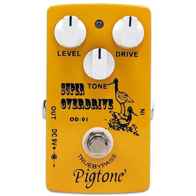 China Overdrive Super PIGTONE PP-21 Guitar Effect Pedal True Overdrive Bypass for sale