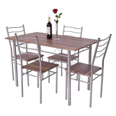 China Assemble New Design Dining Room Furniture Wooden Dining Table And Chairs Manufacturer for sale