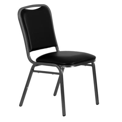 China Upholstered Hotel Chair Hotel Stacking Banquet Chair Dining Chair for sale