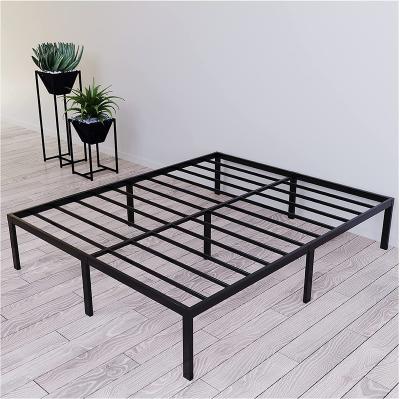 China Other Furniture Cheap Beds Frame King Size Metal Iron Bed Frame Metal Sleep Bed Frame Queen Size for sale