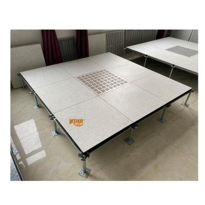 China China Supplier Modern Cement Core Steel Raised Floors Covered By Anti-Static PVC Vinyl for sale