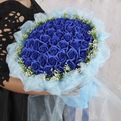 China Good Price Preserved Roses Custom Made Lasting Wedding Real Dry Flowers Rose Suppliers Eternal Flower Eternal Bouquet for sale