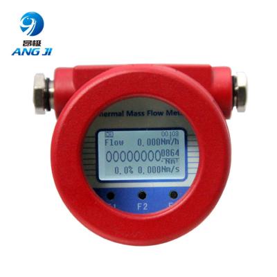 China 316) Stainless Steel Thermal Gas Mass Flow Meter Converters (for gas measuring with 24V power supply for sale