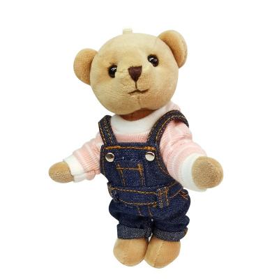 China Customizable Size Plush Bear Doll Clothing Easy Cleaning For Doll Dress for sale