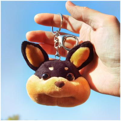 Cina Cute Cotton Custom Plush Doll Dog Keychain Per la decorazione della borsa in vendita