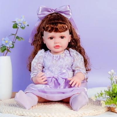 China Silicone 22 inch for Kids Gift Fashion Doll for Magnetic pacifier for sale