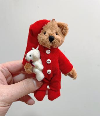 China Valentine's Day Gift Custom Plush Doll with Plush Key Chain and 100%pp Cotton Filling for sale