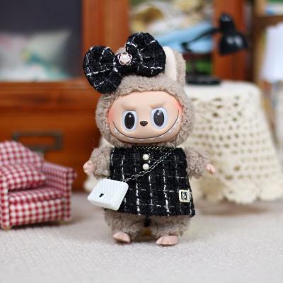 Китай 2025 New Design Labubu doll handmade Decoration cloth Sweater Toy Cloth Colorful Suit Set Labubu Cartoon Dress продается