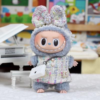 Cina Factory Price Labubu doll handmade Decoration cloth Sweater Toy Cloth Colorful Suit Set Labubu Cartoon Dress in vendita