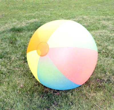 China Toy China Custom Big Inflatable Large Inflatable Beach Ball Colorful PVC Beach Balls for sale