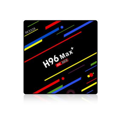 China 4K HD TV H96 Max Plus RK3328 Android 9.0 TV Box 4GB RAM 32GB ROM Set Top Box Wifi 2.4G&5G 4K HD 2G16G Media Player for sale