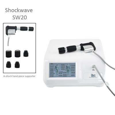 China Radial Shockwave Physiotherapy Pain Relief Shockwave Therapy Equipment Mini Plantar Fasciitis Home Use for sale