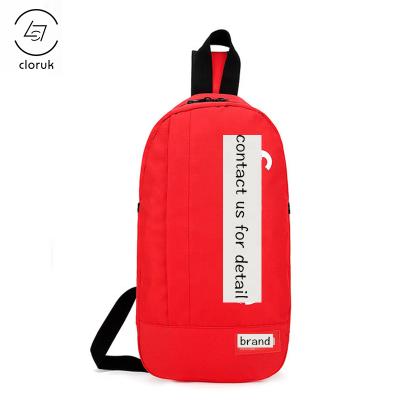 China Hot Sale Oxford Sport Bag Running Cross Bag Sling Chest Bag for sale