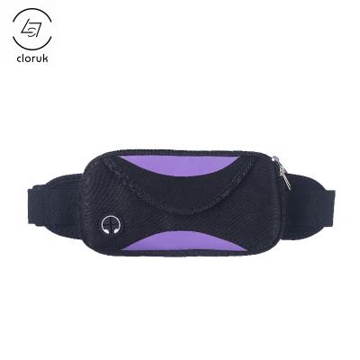 China Factory Direct Water Proof Running Belt Increasing Fitness Pouch Adjustable Running Belt Waist Pack for sale