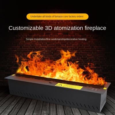 China 3D Atomization Fireplace Decoration Simulation Modern Luxury Home Electronic Flame Embedded Fireplace for sale