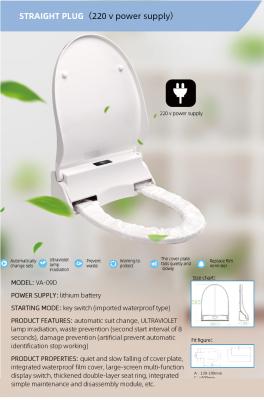 China Disposable Ceramic Toilet Seat Two Piece Toilet Seat Covers for sale