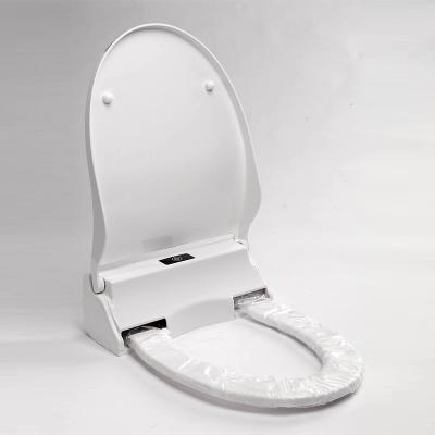 China Selling High Quality Two Piece Lid Easy Installation Cover Around Plastic Toilet Seat for sale