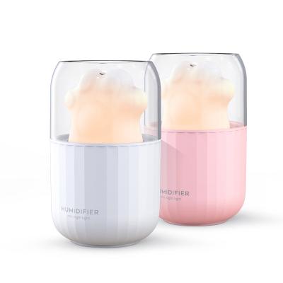 China Household Mini Small Cute Humidifier Cute Pet Humidifier Bedroom Office Mute Air Humidification for sale