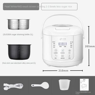 China Small Kitchen Appliances Household Automatic Cooking Mini Multifunctional Automatic Rice Cooker for sale