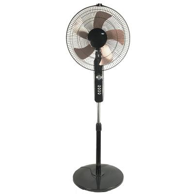 China Household Aluminum Leaf Fan Circulator Telescopic Household Air Floor Rod Timing Fan for sale