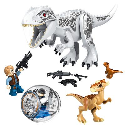 China Construction Toy Jurassic Dinosaur Model Building Blocks T Rex Tyrannosaurus Educational Dinosaur Egg Set LegoINGlys of the world for sale