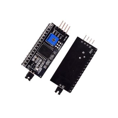 China #061 PCF8574 IIC/I2C 5V Interface Module Black Panel LCD1602 Adapter Board 41*20*10mm for sale