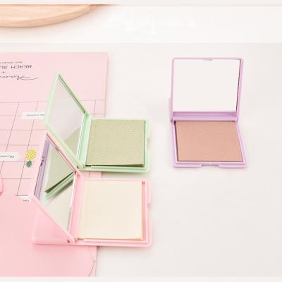 China Easy to Carry and Easy to Use Greentea Oil Facial Oil Obsorbing Paper Facial Blotter with Mirror for sale