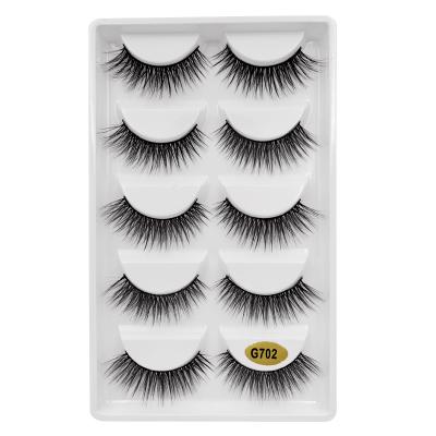 China 100% Handmade 3d mink eyelashes wholesaler false eyelashes premium mink lashes for sale