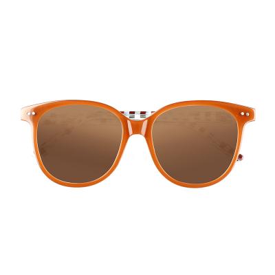 China Hot Selling Fashion Sunglasses Women Retro Sun Glasses Wholesale Oversized Men Brown Sun Glasses Shades for sale